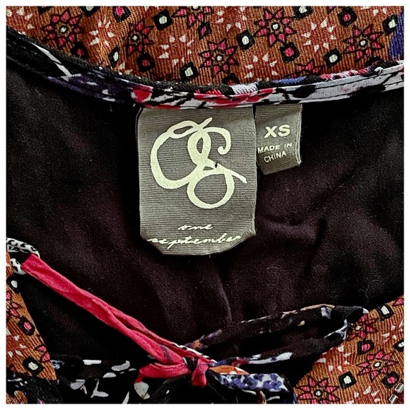 Anthropologie Arcata Patchwork Dress by One September XS - Picture 14 of 16